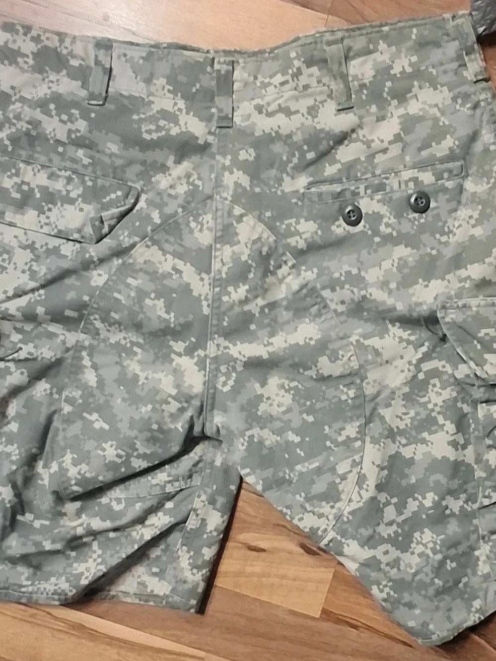 U.S. Army Digital Camo Cargo Shorts - Green Gray